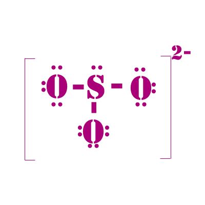 Lewis structure of SO3:Biochemhelp