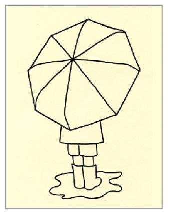 Easy How to Draw an Umbrella Tutorial and Umbrella Coloring Page | Kids ...