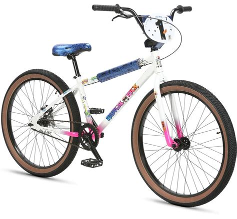 Haro Radical Rick 26" bike (22.5” TT) WHITE / PINK - Planet BMX