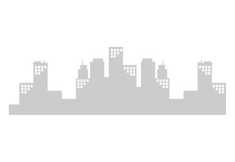 buildings cityscape silhouette 11264359 Vector Art at Vecteezy