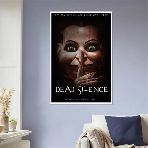 Dead Silence Movie Poster, Dead Silence Classic Vintage Movie Poster ...