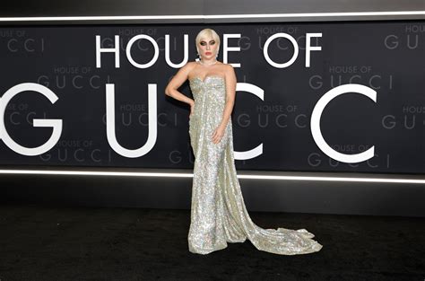 Lady Gaga Wears Valentino to ‘House of Gucci’ Los Angeles Premiere ...