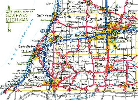 Sw Us Map Roads