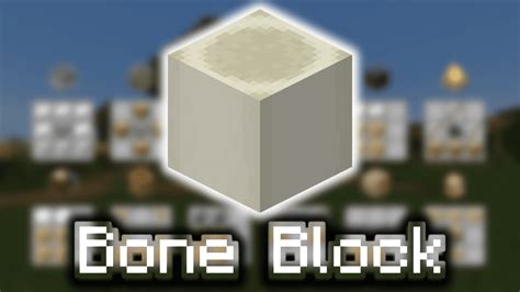 Bone Block - Wiki Guide - 9Minecraft.Net