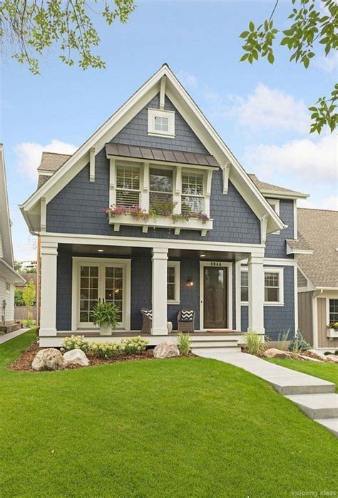 87 99 Modern Farmhouse Exterior Color Schemes Ideas Casa Exterior, House Paint Exterior ...