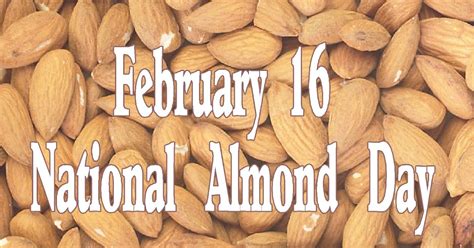 Free Posters and Signs: National Almond Day