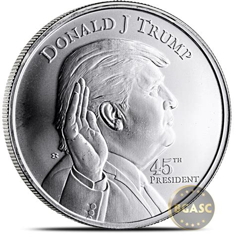 Buy 1 oz Silver Donald Trump Rounds .999 Fine Silver Coin | Buy Gold And Silver Coins | BGASC.com