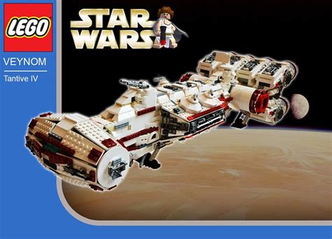 [MOC][SHIPtember] CR90 Corvette Tantive IV - LEGO Star Wars - Eurobricks Forums