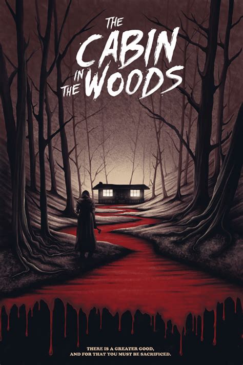 The Cabin in the Woods by Benedict Woodhead - Home of the Alternative Movie Poster -AMP-