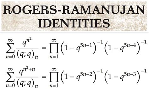 Srinivasa Ramanujan Theorems