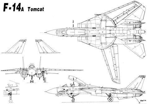 Grumman F-14 Tomcat | Blueprints, F14 tomcat, Us navy aircraft