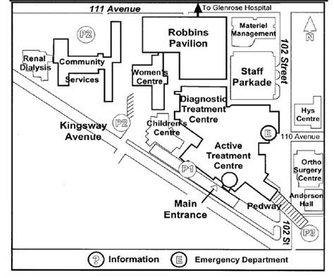 Royal Alexandra Hospital Map | Map Of The World