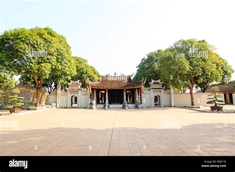 Vietnam temple in Hanoi, Vietnam Stock Photo - Alamy