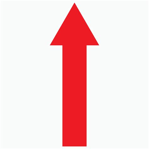 Red arrow icon vector EPS- 10 18885982 Vector Art at Vecteezy