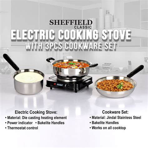 Buy Electric Cooking Stove with Cookware Set Online at Best Price in ...