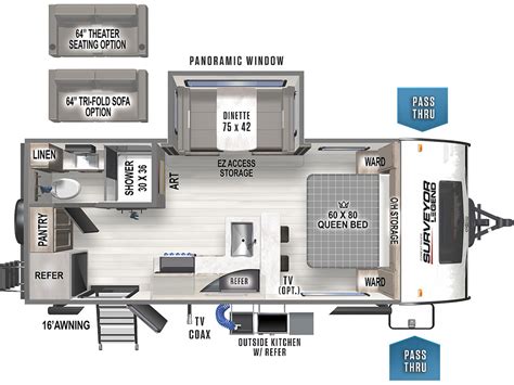 Surveyor Legend 202RBLE Travel Trailers by Forest River - Build & Price