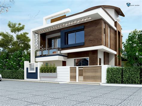 Modern 2 Story House Exterior Design – BESTHOMISH