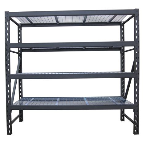 Metal Shelf for Factory Medium Duty Warehouse Rack, Steel Shelving ...