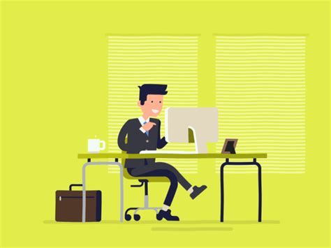 Busy Guy | Motion design animation, Animation design, Cool animations