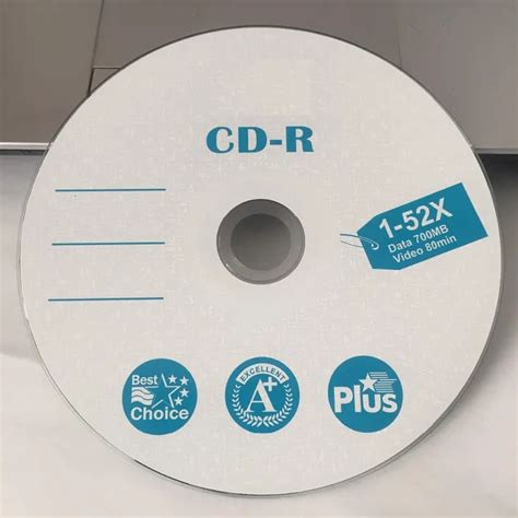 Wholesale 50 discs Grade A X52 700 MB Best Blank Printed CD R Disc -in ...