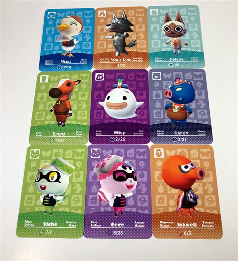 Animal Crossing Special Character Amiibo Cards Felyne Cece