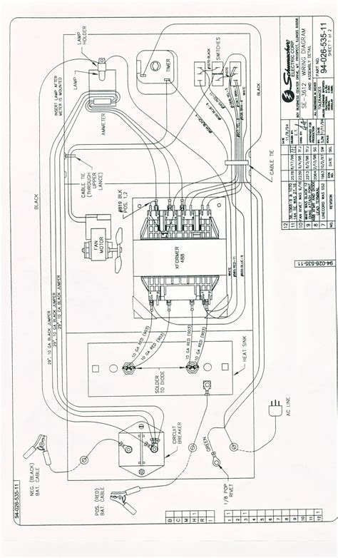 Schumacher Battery Charger Se-5212A Wiring Diagram - Wiring Diagram