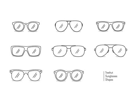 Sunglasses Shapes by Your Designers on Dribbble