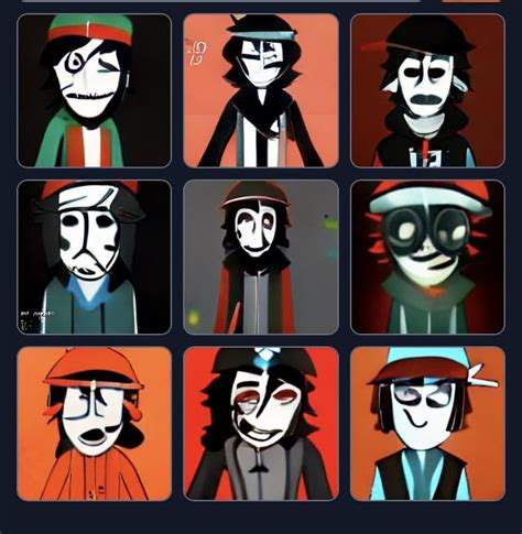 Did my best to recreate some ai generated incredibox men. I suck at drawing, but I tried! : r ...