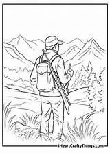 Free Printable Hunting Coloring Pages sketch template