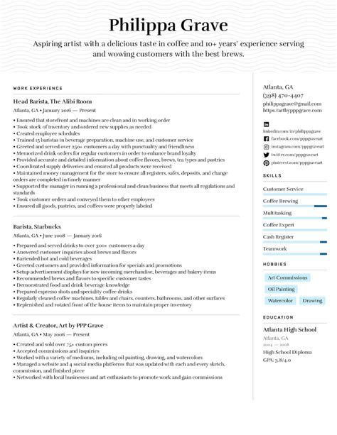 Minimalist Resume Templates & Formats for 2022 | Easy Resume