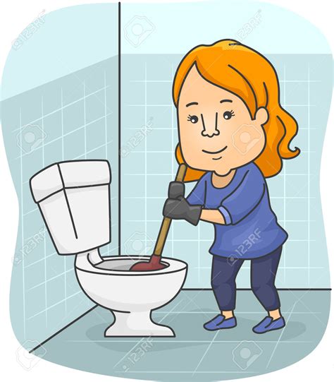 clean the bathroom clipart - Clip Art Library