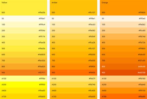 Shades Of Orange Color Css – Warehouse of Ideas