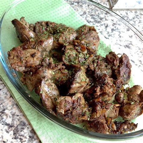 Chicken Livers With Caramelized Onions- The Bossy Kitchen