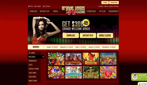 Grande Vegas Casino Review - Games, Bonuses, Payment Methods