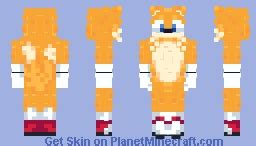 Tails the Fox Minecraft Skin