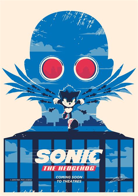 OFFICIAL SONIC Poster Art | Poster By Rico Jr