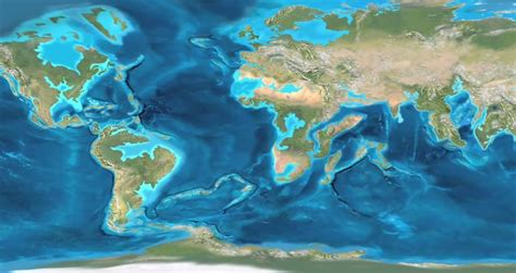 Prediction of Earth's Continents 100 million Years from now. : MapPorn