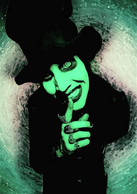 Marilyn Manson - Art Print | Marilyn manson art, Marilyn manson ...