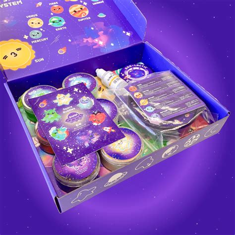 Space Buddies Slime Collectors Box | Scoopi Slime Shop