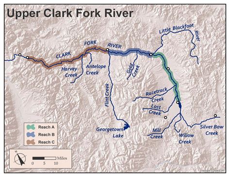 Clark Fork River Map