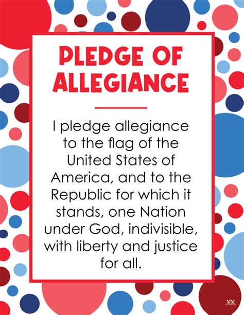 Pledge Of Allegiance Kindergarten