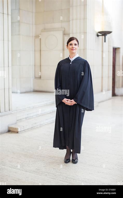 Judge robe full body hi-res stock photography and images - Alamy