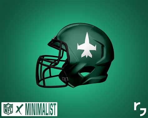 All 32 Minimalist NFL Logo Redesigns on Behance