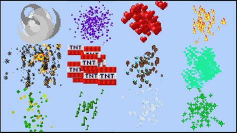 Minecraft Explosion Particles