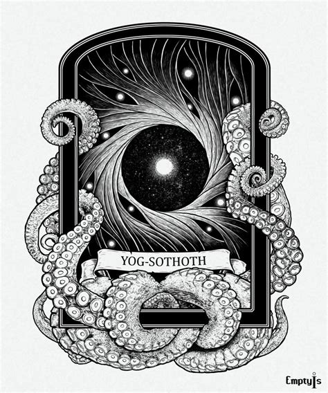 Yog-Sothoth, Sandro Fazlinovic | Cthulhu art, Horror art, Lovecraft art