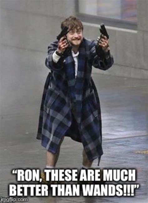 Harry Potter discovery guns : r/memes