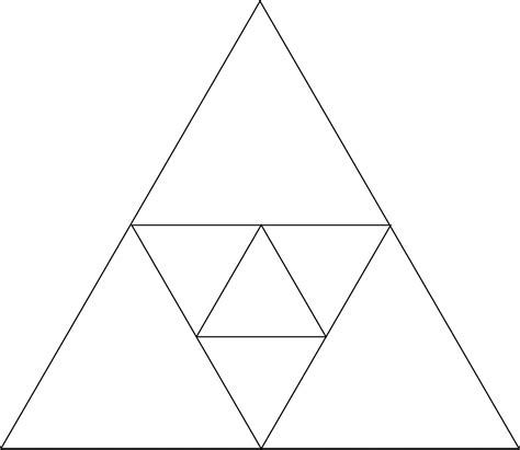 tikz pgf - Triangles inside Triangles, Fractals to an arbitrary depth - TeX - LaTeX Stack Exchange