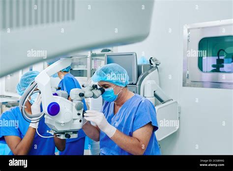 Vision correction surgery Stock Photo - Alamy