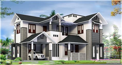 2329 square feet feel big house exterior | Home Kerala Plans