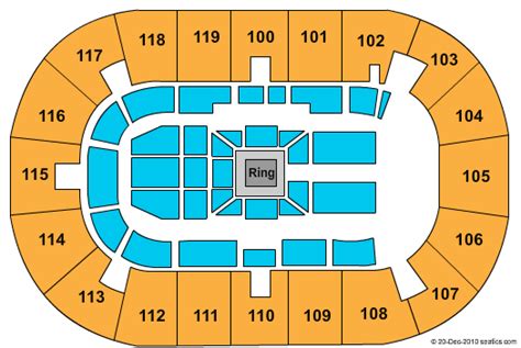 Coca Cola Coliseum Seating Map